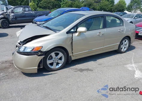 2007 Honda Civic Ex from USA, damaged, VIN 1HGFA16837L136045